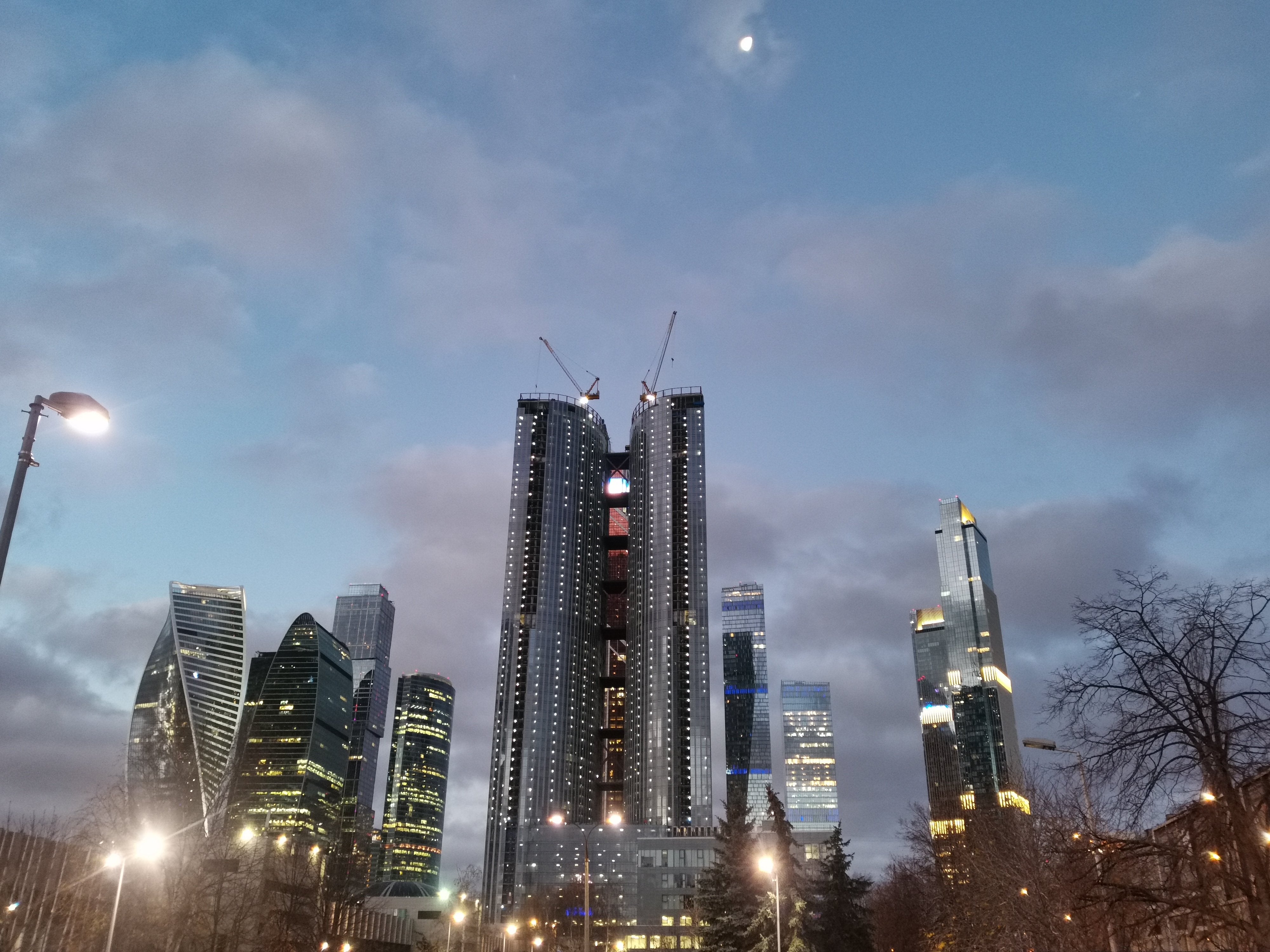 Строительство башни в москве